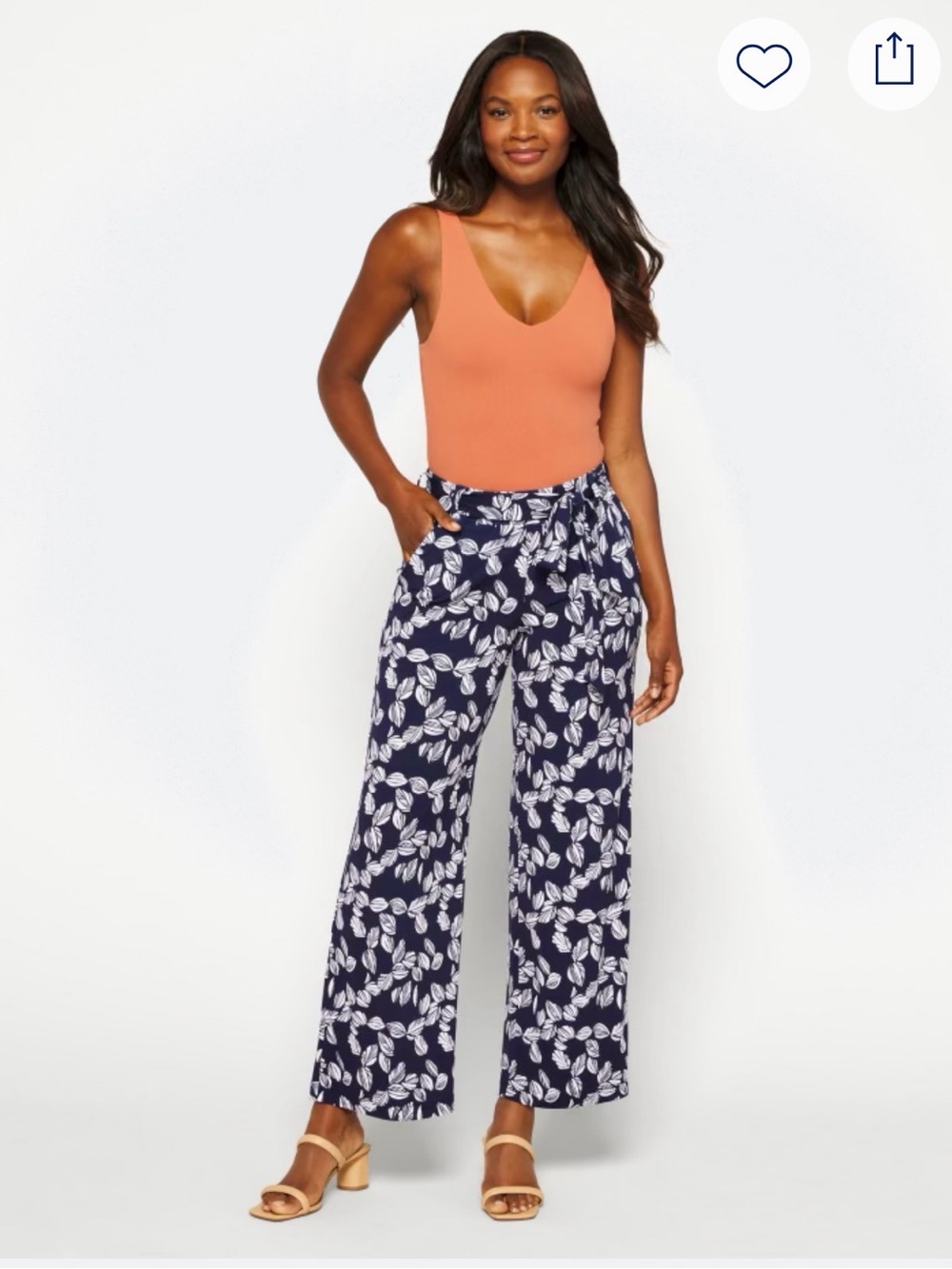 41 Hawthorn Ann High Rise Belted Pant